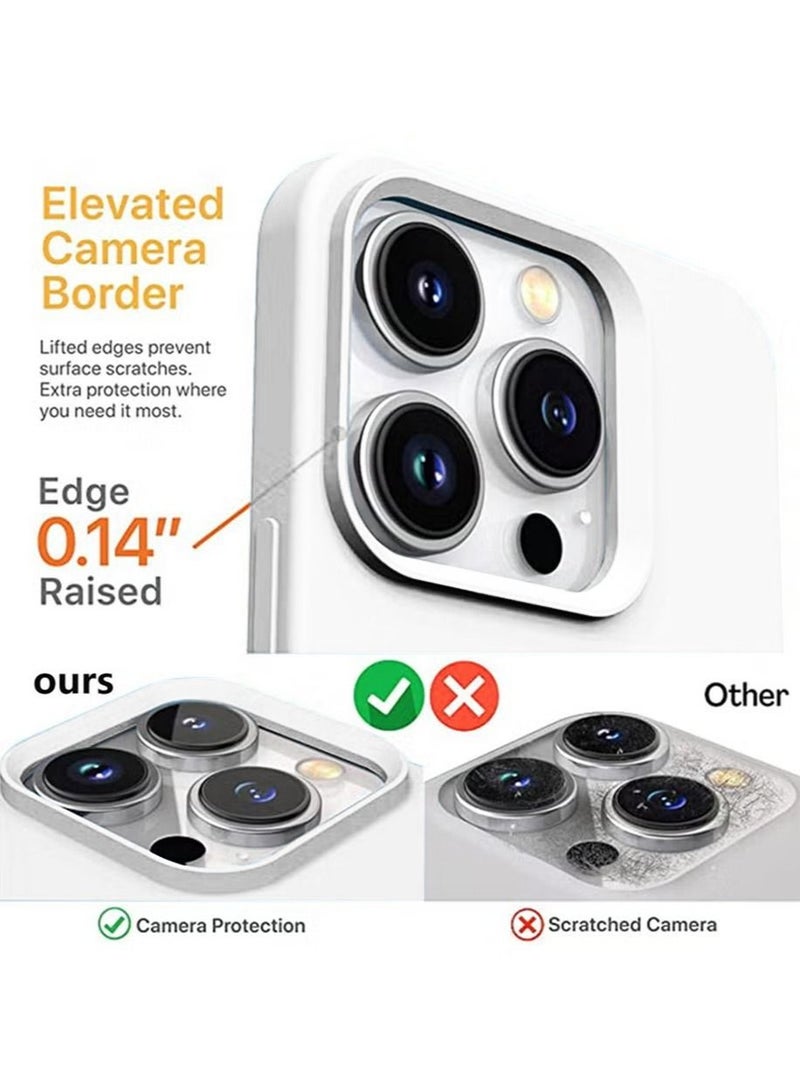 vesus iPhone 15 Pro Max Mobile Case Cover with Soft Liquid Silicone Protection Anti-Scratch Shockproof Accessories Slim Protective Back Cover with Comfortable Hold Touch Feeling and Anti-fingerprint - Image 2