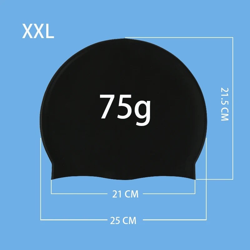 Bluejw New   Logo Swimming Caps Silicone No Leak Water Adult Swimming Cap - Image 5