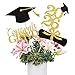 Mljsh Graduation Decorations 2026 16 PCS Black Gold Graduation Centerpieces for Tables DoubleSided Table Toppers Centerpieces Class of 2026 Grad Party Decorations 2026 - Image 3