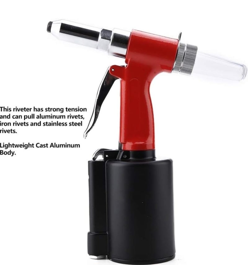Heavy Duty Fast Hitting Rivet Gun Professional HighPerformance Riveting Tool for Metal Plastic and Automotive Applications Ergonomic Grip Durable Construction and Quick Loading Mechanism - Image 4