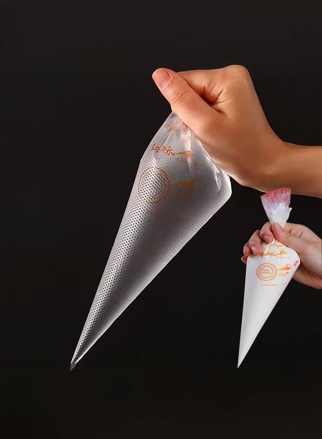 100 Disposable Thickened Squeeze Bags (Medium 20.5cm*30cm) (Large 24cm*35cm), Cake Buttercream Squeeze Bags, Dessert Cookie Squeeze Bags, Home Baking Tools, Cake Decorating Tools. - Image 3