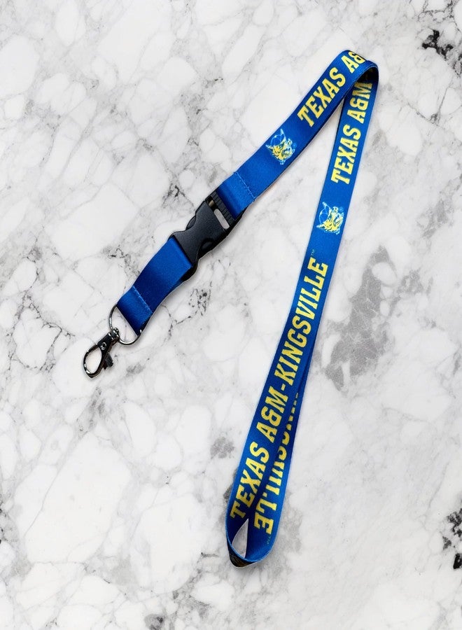 Desert Cactus Texas A&M-Kingsville Javelina Lanyard (Blue Javelina) - Image 3