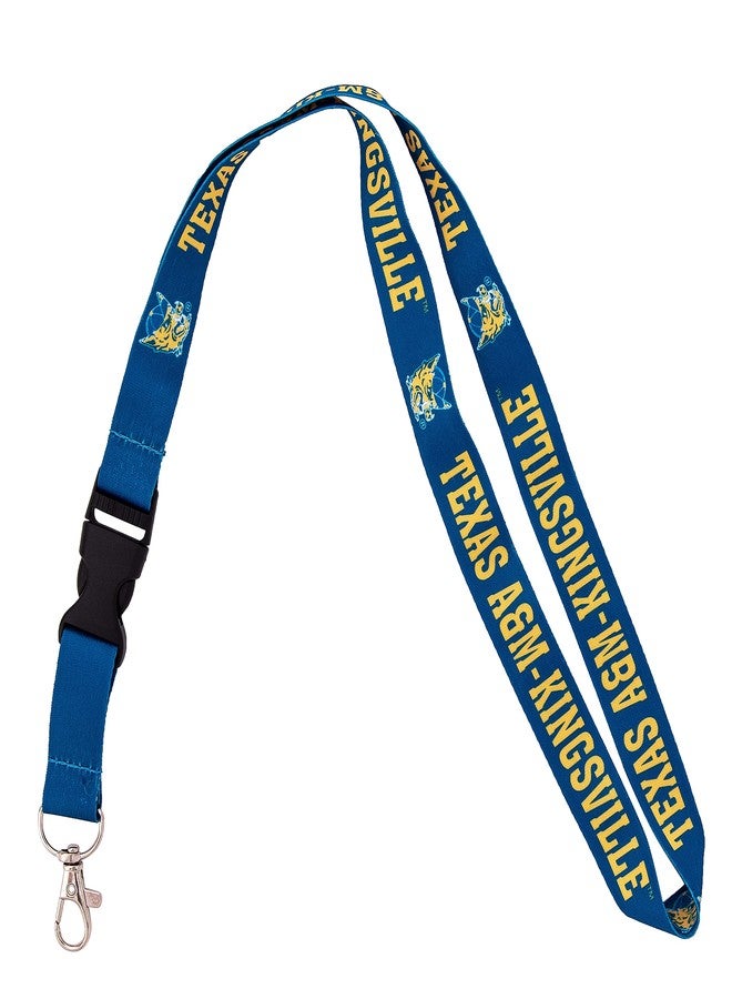 Desert Cactus Texas A&M-Kingsville Javelina Lanyard (Blue Javelina) - Image 1