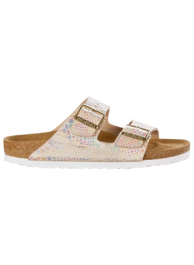 BIRKENSTOCK Arizona Shiny Snake Cream  - Image 2