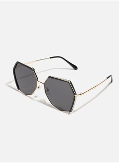 Haute Sauce & Black Hexagonal Sunglass  - Image 1