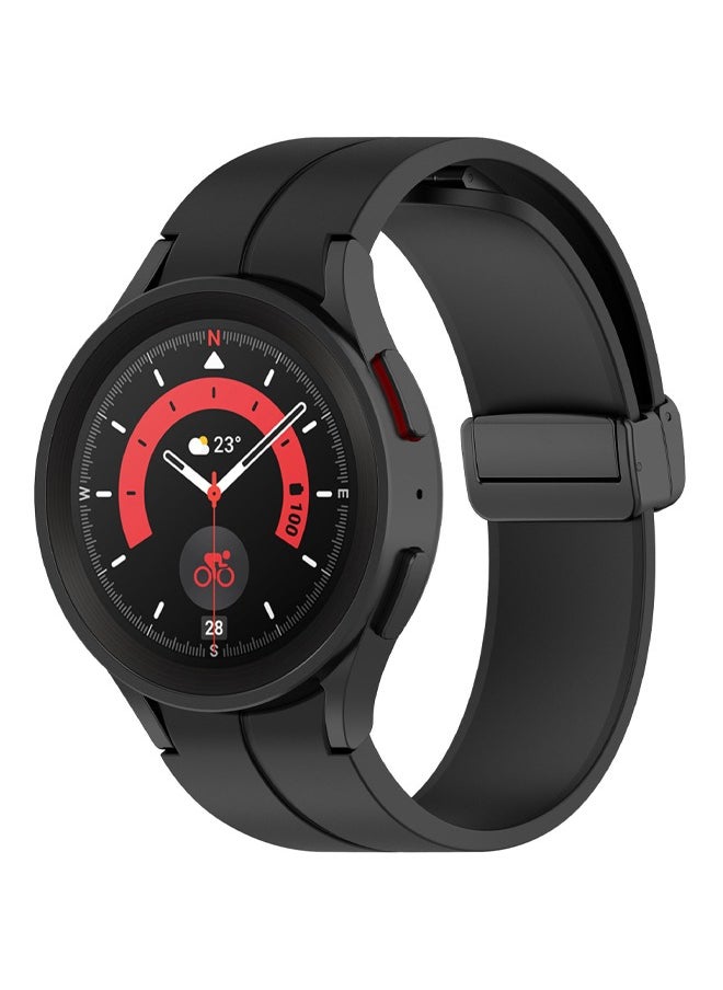 For Samsung Galaxy Watch 6 Classic 43mm47mm Galaxy Watch 6 40mm44mm Galaxy Watch 5 Pro 45mm Galaxy Watch 5 44mm40mm Galaxy Watch 4 Galaxy Watch 4 Classic  Folding Magnetic Buckle Silicone Strap - pzsku/Z6C9BB4CAEA212A39623FZ/45/_/1709788776/5c4ffcff-278c-40e4-9854-fd08e9d7c30e