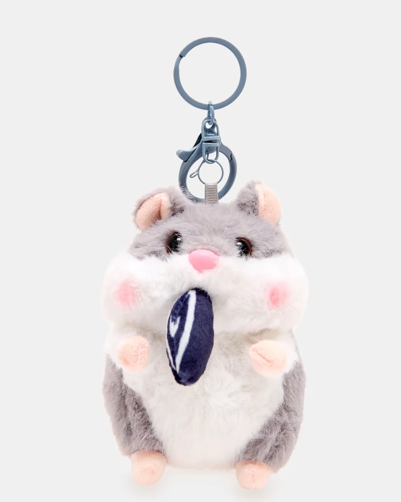 REDTAG Girls Grey Hamster Bag Add On