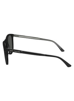 CALVIN KLEIN FULL RIM ACETATE AVIATOR CALVIN KLEIN SUN CK24508S  5518 (001) BLACK  - Image 4