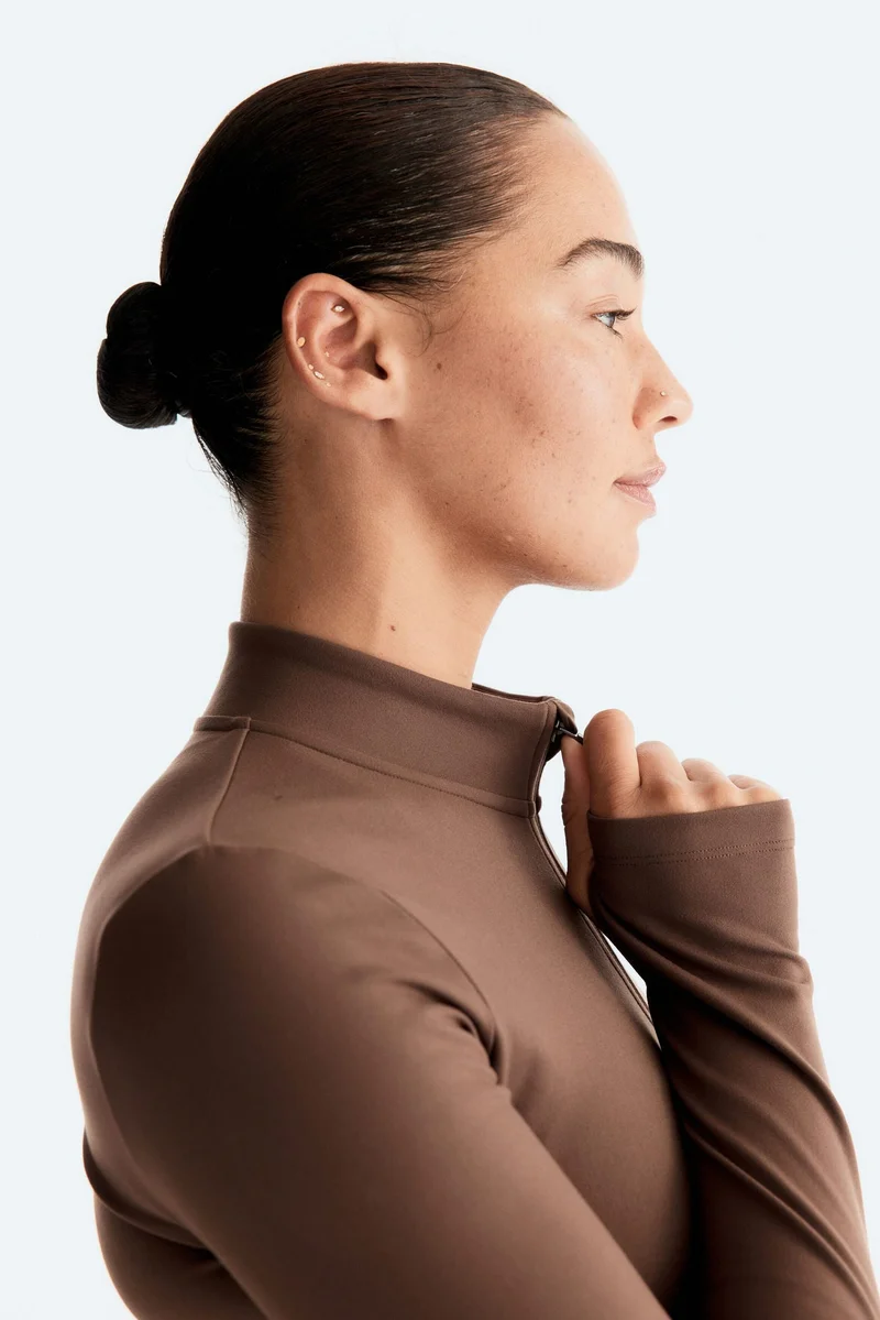 H&M  SoftMove™ Zip-through sports jacket for Women | Best Price UAE