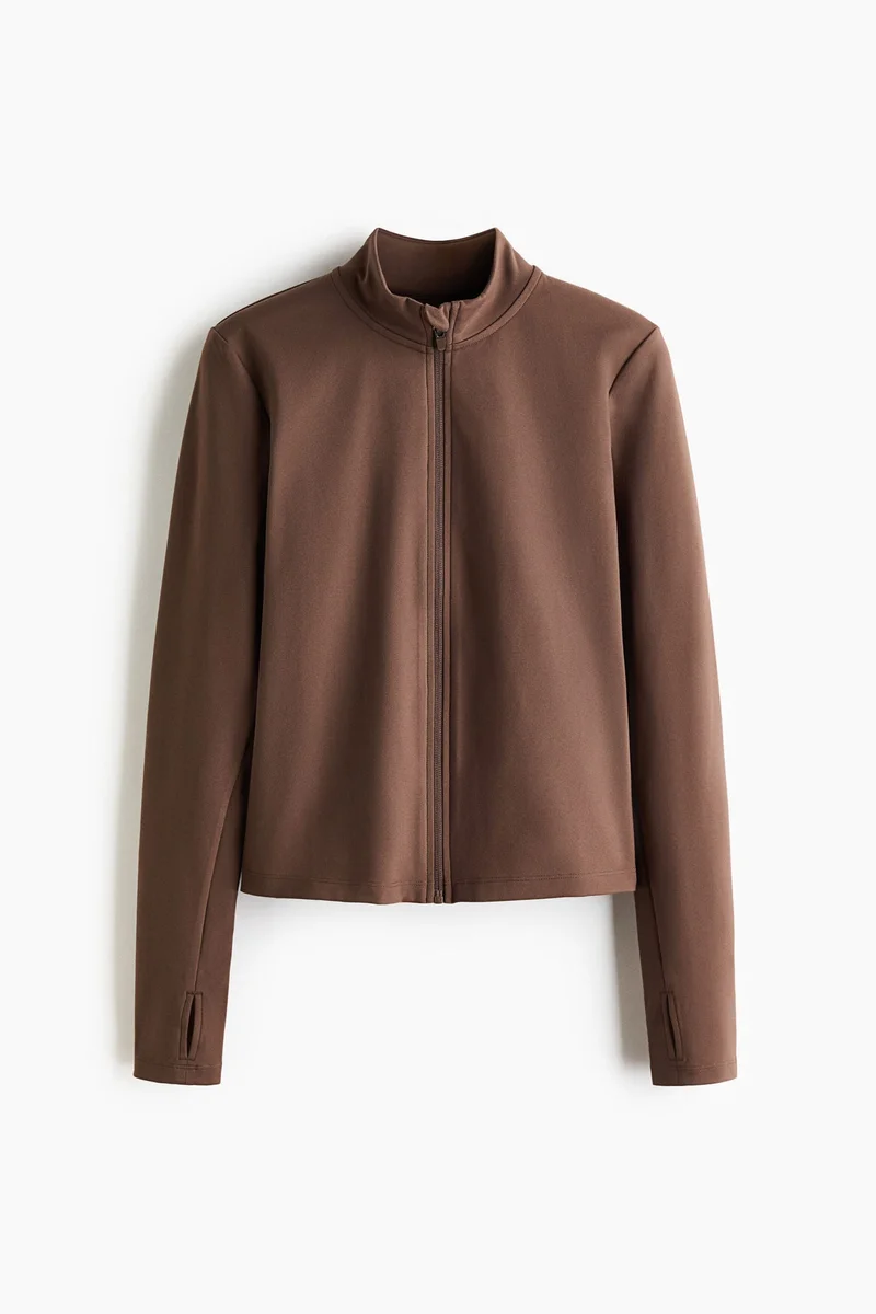 H&M  SoftMove™ Zip-through sports jacket for Women | Best Price UAE
