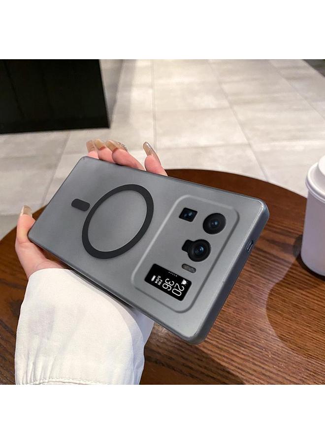 The Bros Case For Xiaomi Mi 11 Ultra Fine Hole Ice Fog MagSafe PC Phone Case