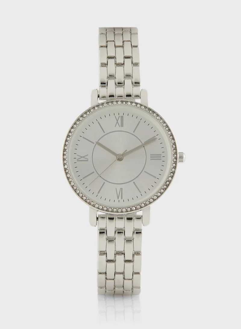 ELLA Round Dial Bracelet Strap Analogue Watch