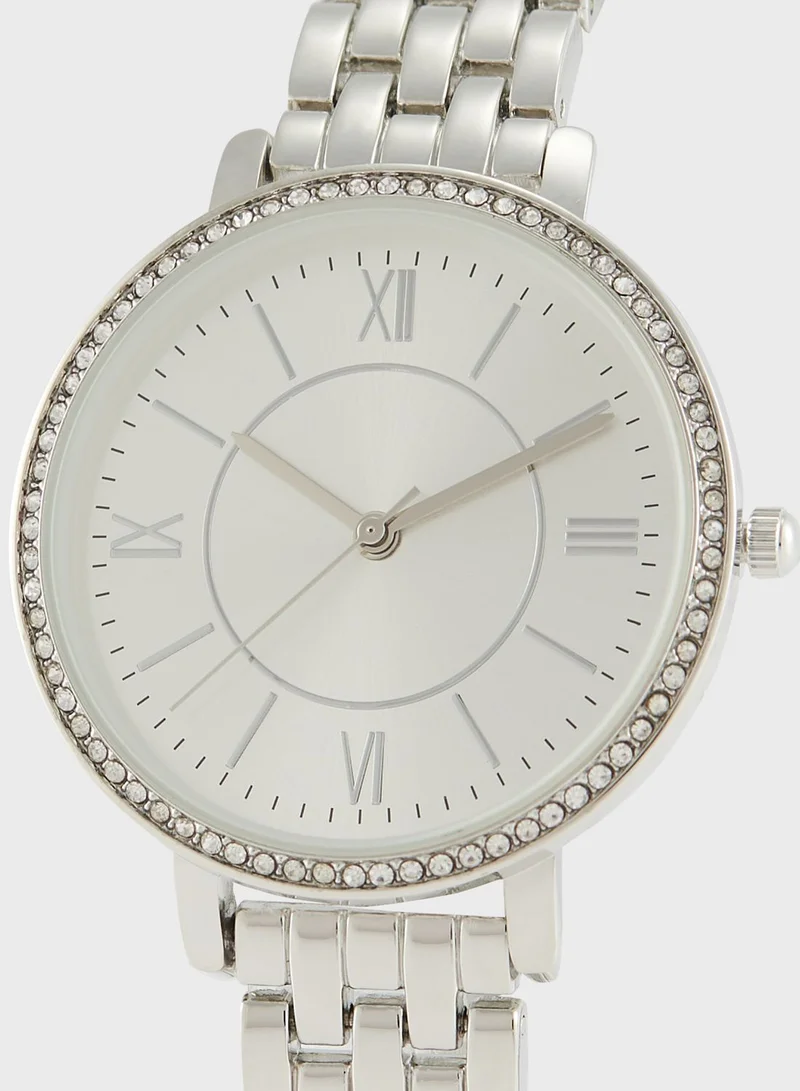 ELLA Round Dial Bracelet Strap Analogue Watch