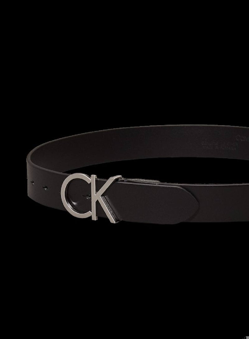 CALVIN KLEIN Leather Logo Belt  - Image 3