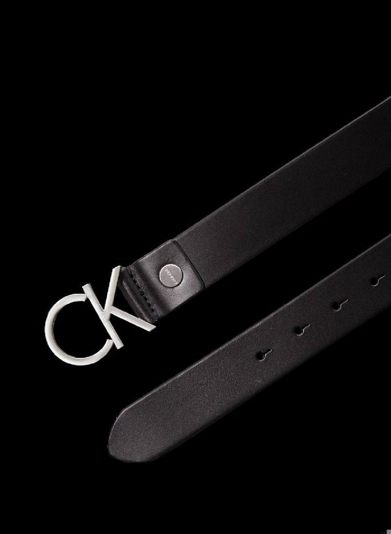 CALVIN KLEIN Leather Logo Belt  - Image 2
