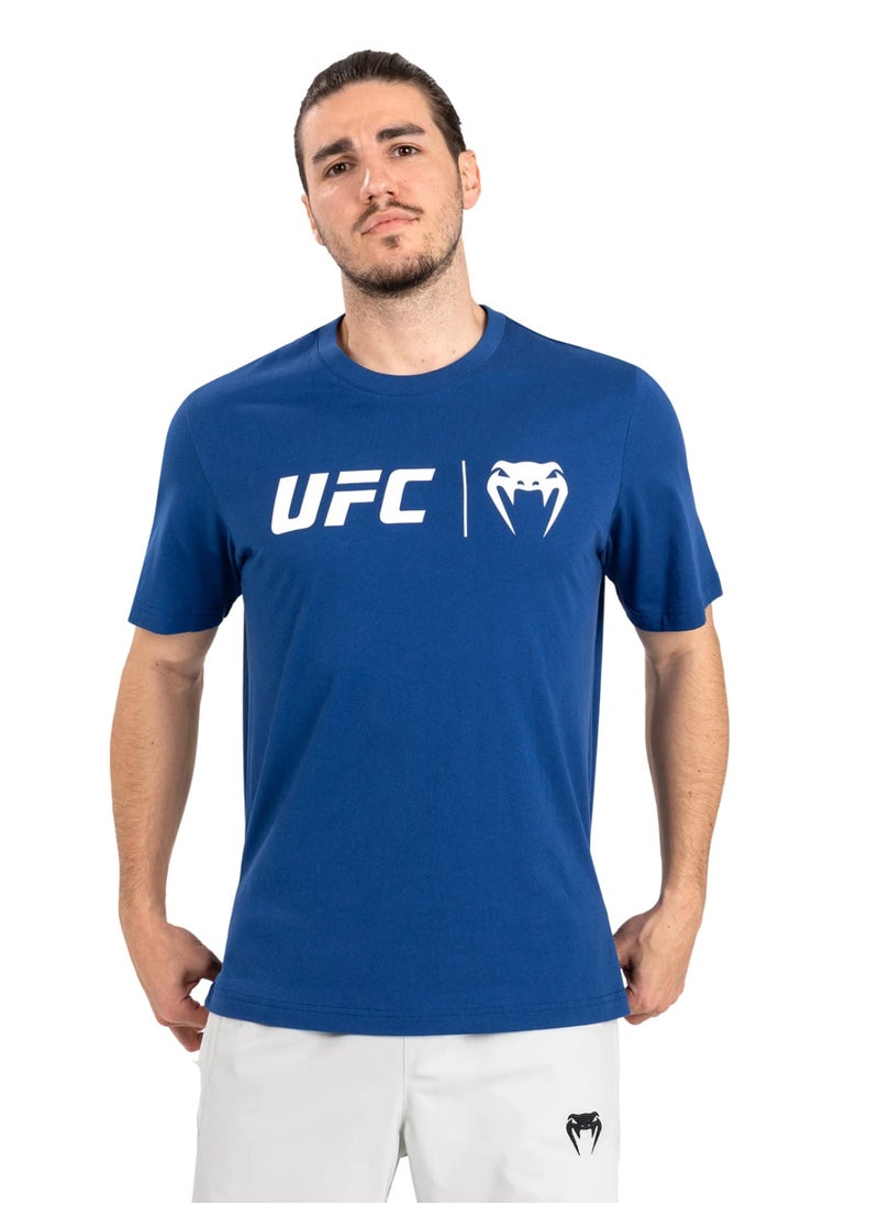 VENUM - UFC VENUM CLASSIC T-SHIRT NAVY BLUE/WHITE - Image 1