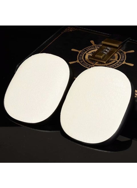 For Apple AirPods Max Bluetooth Headphone Case PU Skin Protective Case Crocodile Pattern Headphone Case-Color:White-Applicable Model:For Apple AirPods Max Crocodile Pattern [OPP Bag]]