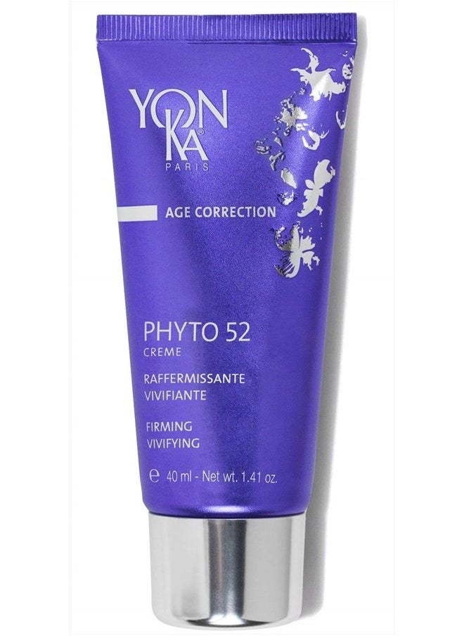 Yonka - Yon-Ka Phyto 52 Skin Firming Cream (40ml) Anti-Aging Facial Moisturizer and Night Creme, Tighten Skin and Reduce the Look of Pores with Vitamin E, Paraben-Free - Image 1