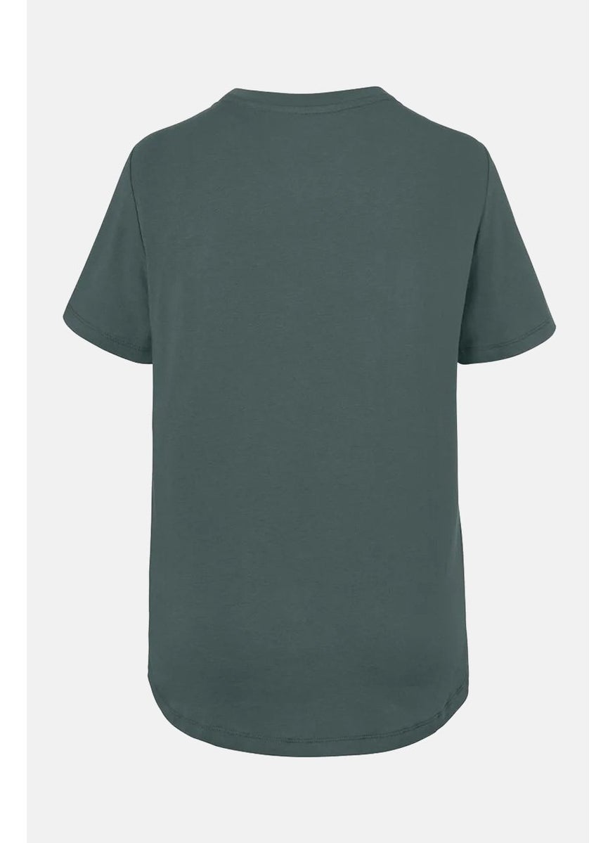 Tchibo - Women Sportswear Fit Short Sleeve Training Top, Pale Green - Image 1