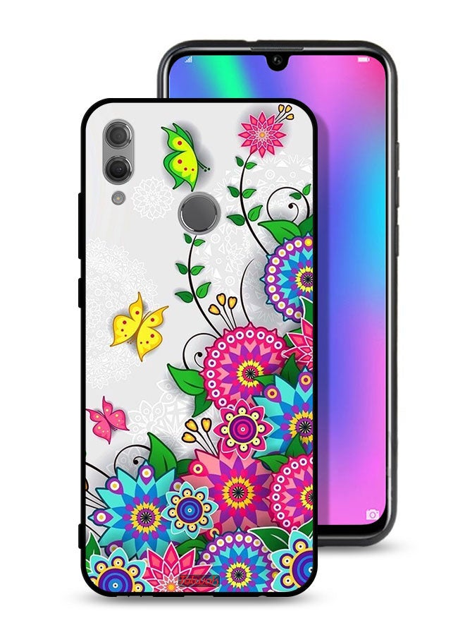Tolwak Honor 10 Lite Protective Case Cover Mandala Flowers - Image 1