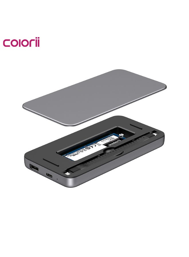 Lightweight Portable Type-C Hub M.2 SSD Enclosure - Image 1