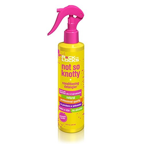 Rock the Locks Kids Not So Knotty Conditioning Detangler, Natural, Toxin and Paraben Free, Phthalate Free, 8.5 fl. oz. - Image 5