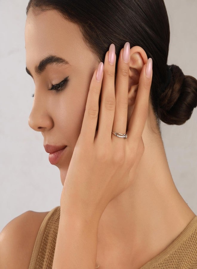 MOROTOLE To 2 Pcs My Mum Sterling Silver Ring, Love Knot Silver Ring for Women Forever Linked Mum And You Rings Adjustable Thumb Rings Mother Gifts Mothers Day Gifts - Image 3