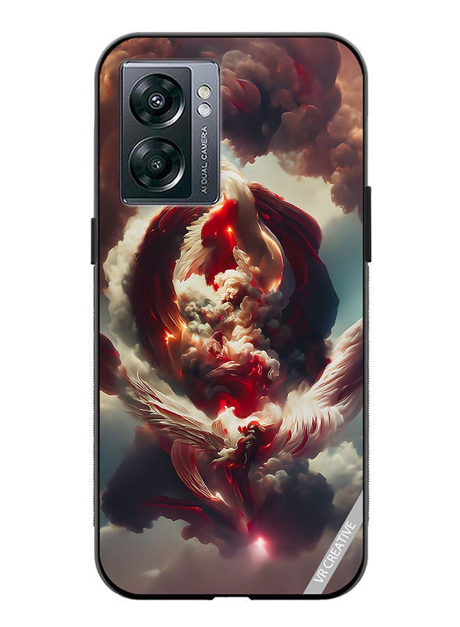 VR CREATIVE Protective Case Cover For OnePlus Nord N300 A New Angel Reborn Foundation Design Multicolour - Image 1