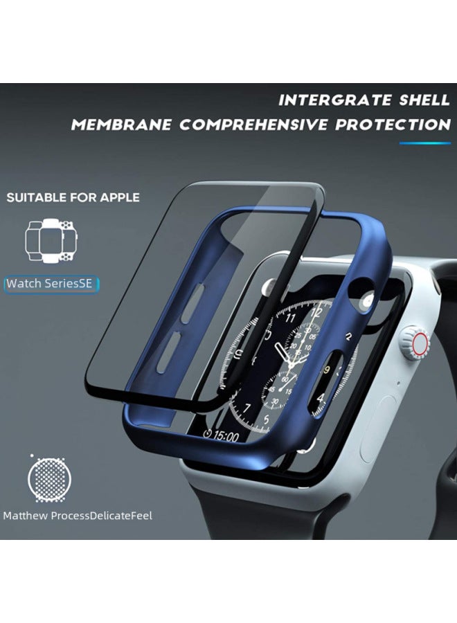 Applicable To Apple Watch Ultra8 Protective Case Hard Pc + Tempered Film Full Cover Drop-resistant Frosted Shell New - Image 4