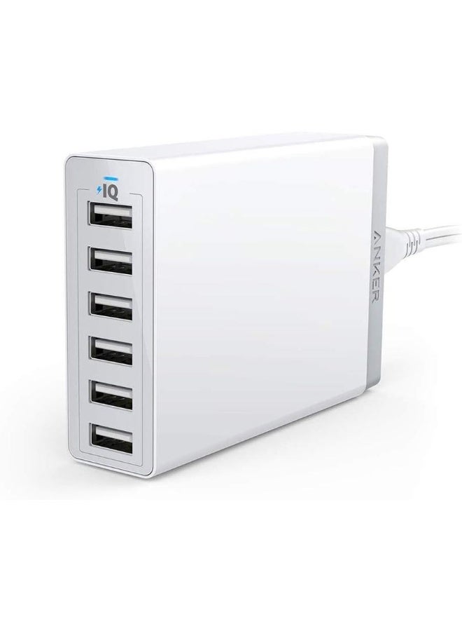 Renewed - Anker 60W 6-Port Desktop Charger Kit For Mobile Phones - Image 2