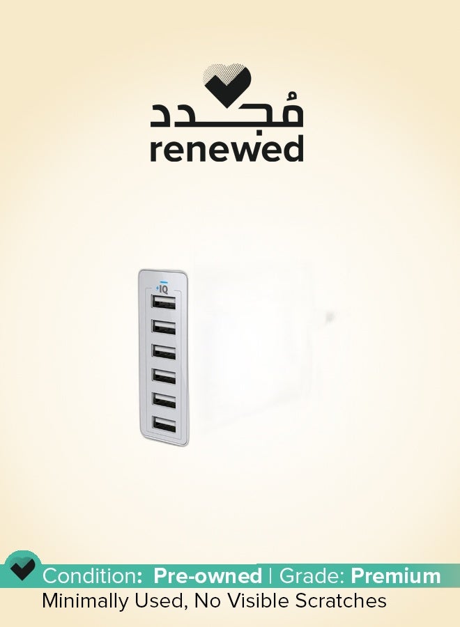 Renewed - Anker 60W 6-Port Desktop Charger Kit For Mobile Phones - Image 1