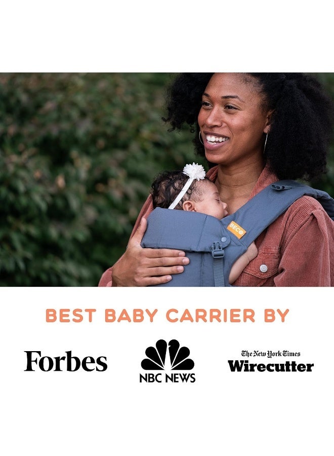 بيكو Beco Baby Carrier Gemini Newborn to Toddler - 100% Organic Cotton Body, Backpack  Front with Adjustable Seat, Ergonomic Holder - Image 4