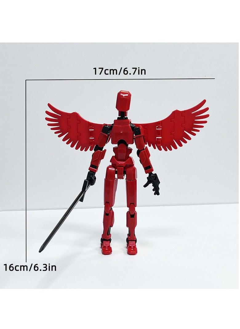 ARNOTEC - 3D Printed Action Figure Titan Full-Body Mechanical Articulate Movable Dommy Doll DIY Assembly Toys For Stop Motion Animation - Image 1