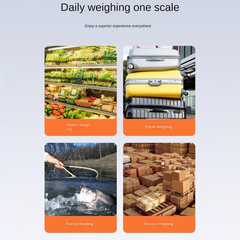 Pair Weight Scale: High-precision compact electronic weighing instrument, portable digital scale for travel, robust readable display, convenient quick use luggage control accessory - Image 3
