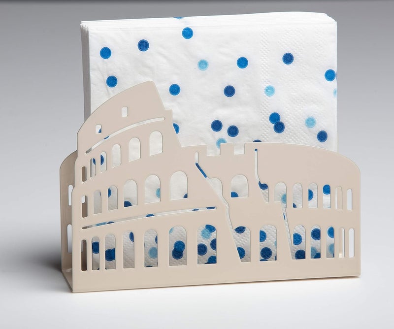 Mango Steam Tabletop NapkinTissue  Letter Holder For Home Kitchen Restaurants ColosseumRome Blush - Image 4