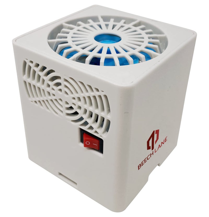 Beech Lane RV Fridge Fan, Patented, High Power 3,000 RPM Motor, Easy On and Off Switch, Multiple Side Vents Increase Airflow, Durable Construction, Helps Circulate Refrigerator Air (Natural) - Image 1