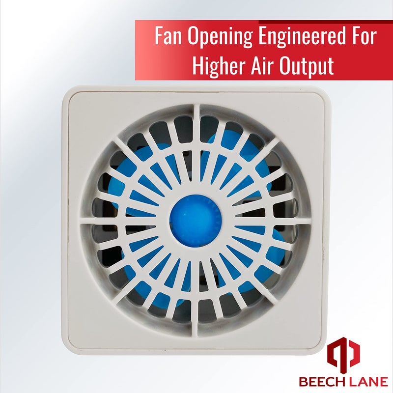 Beech Lane RV Fridge Fan, Patented, High Power 3,000 RPM Motor, Easy On and Off Switch, Multiple Side Vents Increase Airflow, Durable Construction, Helps Circulate Refrigerator Air (Natural) - Image 4