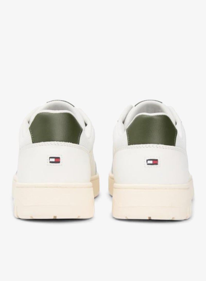 TOMMY HILFIGER Lightweight Basketball Trainers With Leather - Image 5