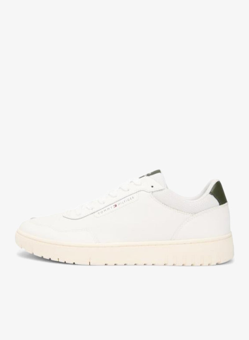 TOMMY HILFIGER Lightweight Basketball Trainers With Leather - Image 3