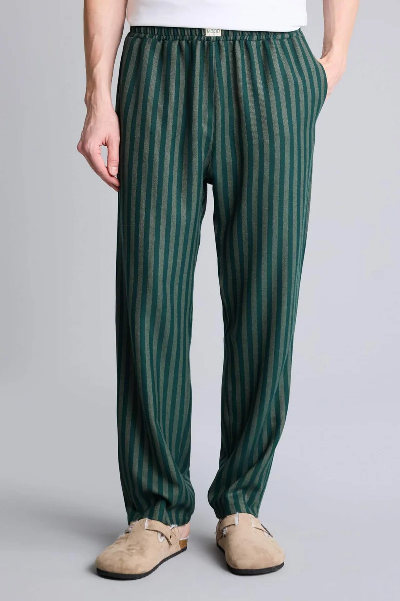 Defacto  Regular Fit Long Flannel Pajama Pants for Men | Best Price UAE