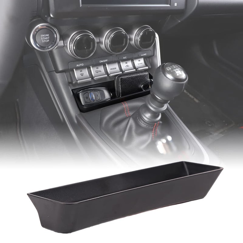 Central Armrest Storage Box Secondary Storage Center Console Organizer Tray Fit for Subaru BRZ 20222025  Fit forToyota GT86 20222025 Center Console Storage Box ABS Console Storage Tray Organizer