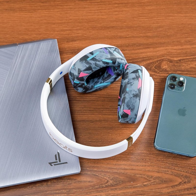 WC Wicked Cushions Replacement Ear Pads for Beats Studio 2 & 3 (B0501, B0500) Wired & Wireless | Does NOT Fit Beats Solo | Softer PU Leather, Enhanced Foam & Stronger Adhesive | 90's Black - Image 3