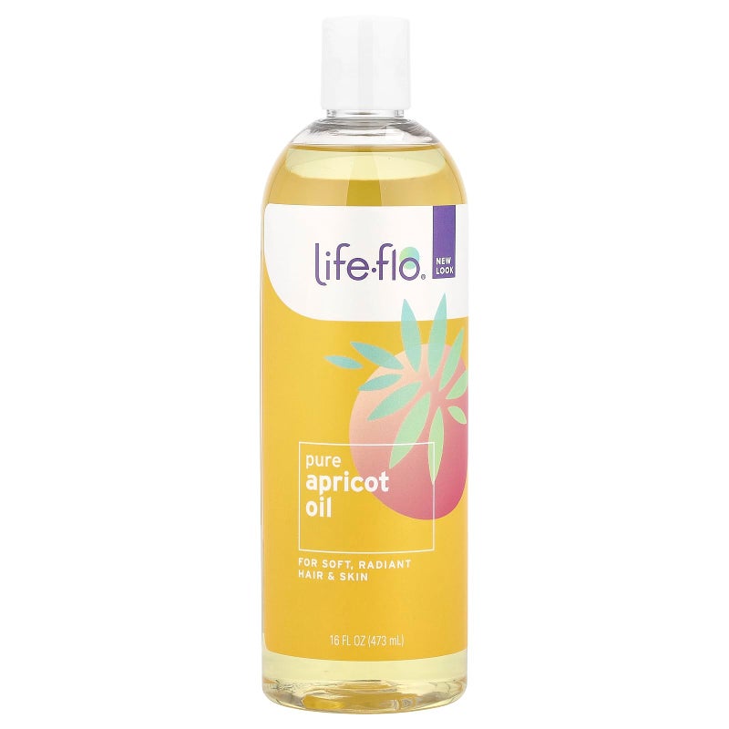 LIFE-FLO Carrier Oil | 16oz (Pure Apricot Oil) - Image 1