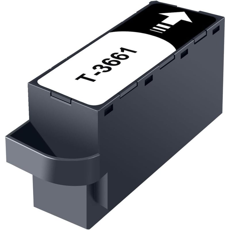 T3661 صندوق صيانة الحبر البديل المتوافق مع طابعات Epson، قطعة واحدة، خزان حبر نفايات عالي الامتصاص مزود بشريحة ذكية - Image 2