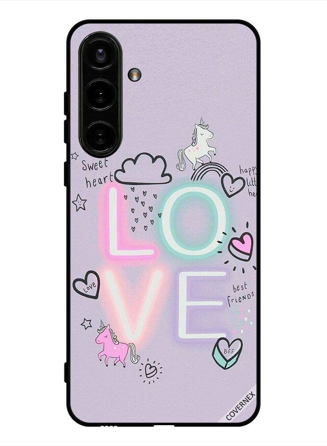 Covernex Protective Case Cover For Samsung Galaxy S24 Sweet Heart Love Unicorn - Image 1