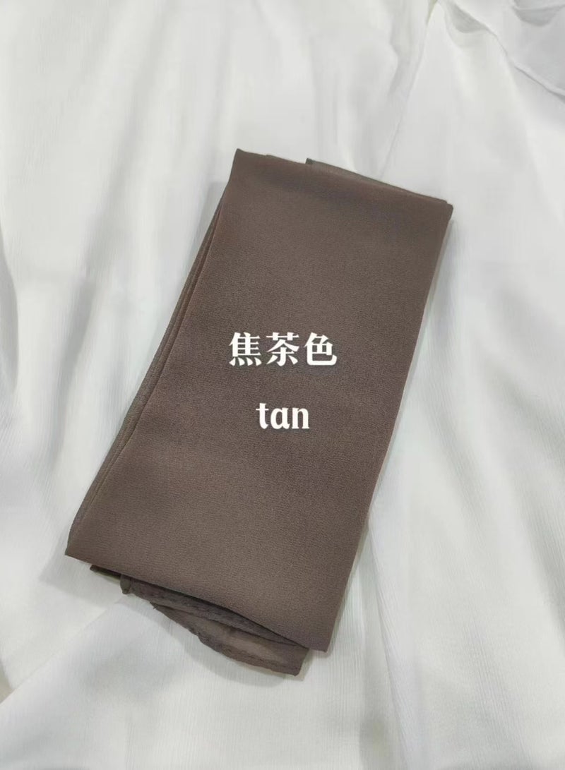 hijab/Simple prayer headscarf for women/Chiffon scarfBreathable cool scarf/ 