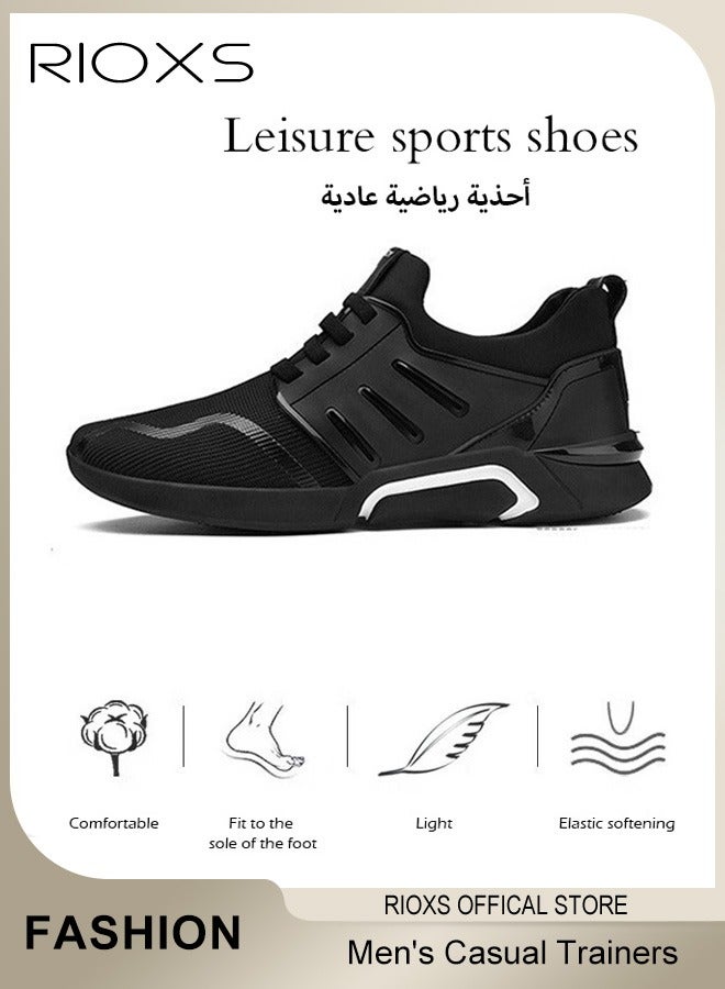 Men's Sports Shoes, Fashion Casual Trainers, Outdoor Athletic Shoes For Men, Breathable Sports Shoes For Jogging Walking, Ant-slip Running Shoes, Comfy Lightweight Workout Sneakers, Mens Hiking Trainers For Daddy Boyfriend Husband