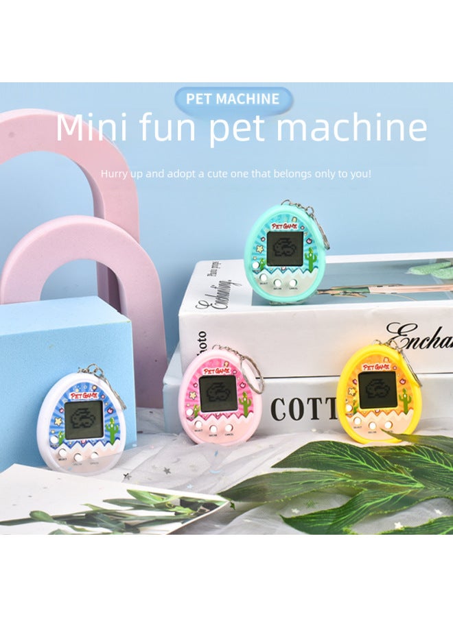 Toys Electronic Pet Machine Handheld Development Pet Game Machine Children's Toys Educational Toys Manufacturers-Color:[love Style] Translucent Powder  - Image 2