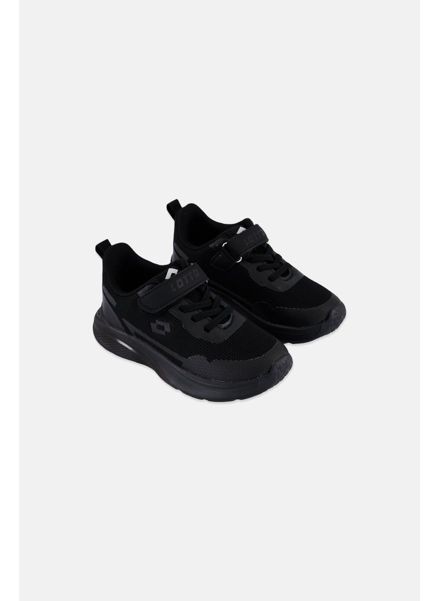 LOTTO Kids Boy Velcro Outdoor Shoes, Black  - Image 1