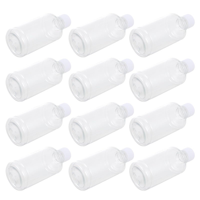 12pcs 250ml Leakproof Plastic Reagent Bottles with Screw Caps for Chemical Liquids and Samples - Image 2
